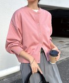 【アンドミー/andme】の前後2way 裏毛 スウェット トップス 大人の最旬トレンドファッション＆コーディネート founy(ファウニー) ファッション Fashion レディースファッション Fashion for Women トップス・カットソー Cut & Sew Tops レディースパーカー・カジュアルフーディー Casual Hoodies & Sweatshirts スウェット・クルーネックトップス Sweatshirts & Crewnecks / Relaxed Fit Sweat Tops コンパクト Compact, Small Size ショルダー Shoulder, Shoulder Strap シンプル Simple, Minimal スウェット / スエット Sweatshirt, Sweatwear ドロップ Drop Shoulder, Dropped Style フロント Front, Front Design リラックス Relax, Relaxed Fit thumbnail コーラルピンク|ID: prp329100004986557 ipo3291000000037351503