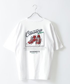 【マルカワ/MARUKAWA】のCONVERSE コンバース Tシャツ メンズ 半袖 バック プリント サガラ 刺繍 レディース ユニセックス ティーシャツ 大人の最旬トレンドファッション＆コーディネート founy(ファウニー) ファッション Fashion レディースファッション Fashion for Women トップス・カットソー Cut & Sew Tops シャツ・ブラウス・オフィスカジュアル Elegant Blouses & Button-Ups ロングTシャツ・Tシャツ Longline T-Shirts & Tees バッグ Bags アウトドア Outdoor Clothing 春 Spring カーゴパンツ Cargo Pants, Utility Pants キャップ Cap, Baseball Cap キャラクター Character, Licensed Characters サンダル Sandals, Summer Shoes シューズ Shoes, Footwear シンプル Simple, Minimal ジャケット Jacket, Outerwear スタンダード Standard, Basic ストライプ Stripe, Striped Pattern スニーカー Sneakers, Trainers スポーツ Sports, Activewear スラックス Slacks, Dress Pants センター Center, Center Line デニム Denim, Jeans Material トレンド Trend, Trending Now 定番 Standard, Basic Item 人気 Popular, Best Seller ビッグ Big, Oversized フレア Flare, Flared フロント Front, Front Design ブルゾン Blouson, Bomber Jacket プリント Print, Printed Pattern |ID:prp329100004986560