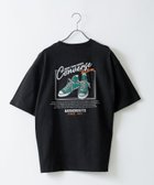【マルカワ/MARUKAWA】のCONVERSE コンバース Tシャツ メンズ 半袖 バック プリント サガラ 刺繍 レディース ユニセックス ティーシャツ 大人の最旬トレンドファッション＆コーディネート founy(ファウニー) ファッション Fashion レディースファッション Fashion for Women トップス・カットソー Cut & Sew Tops シャツ・ブラウス・オフィスカジュアル Elegant Blouses & Button-Ups ロングTシャツ・Tシャツ Longline T-Shirts & Tees バッグ Bags アウトドア Outdoor Clothing 春 Spring カーゴパンツ Cargo Pants, Utility Pants キャップ Cap, Baseball Cap キャラクター Character, Licensed Characters サンダル Sandals, Summer Shoes シューズ Shoes, Footwear シンプル Simple, Minimal ジャケット Jacket, Outerwear スタンダード Standard, Basic ストライプ Stripe, Striped Pattern スニーカー Sneakers, Trainers スポーツ Sports, Activewear スラックス Slacks, Dress Pants センター Center, Center Line デニム Denim, Jeans Material トレンド Trend, Trending Now 定番 Standard, Basic Item 人気 Popular, Best Seller ビッグ Big, Oversized フレア Flare, Flared フロント Front, Front Design ブルゾン Blouson, Bomber Jacket プリント Print, Printed Pattern thumbnail ブラック柄B|ID: prp329100004986560 ipo3291000000037351523