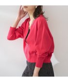 【アンタイトル/UNTITLED】の【アンサンブル可/日除け・冷房対策】シアーレーヨンZIPカーディガン 大人の最旬トレンドファッション＆コーディネート founy(ファウニー) ファッション Fashion レディースファッション Fashion for Women トップス・カットソー Cut & Sew Tops カーディガン・羽織り Layered Style Cardigans アンサンブルニット Knit Ensembles & Twin Sets アンサンブル Ensemble Set インナー Innerwear カーディガン Cardigan, Knitwear シアー Sheer, See-Through シンプル Simple, Minimal スマート Smart, Elegant ダブル Double, Double-Breasted デニム Denim, Jeans Material バランス Balance, Style Balance フェミニン Feminine, Girly プリント Print, Printed Pattern 羽織 Haori, Light Jacket おすすめ Recommended / Our Picks 夏 Summer thumbnail ピンク|ID: prp329100004986562 ipo3291000000037351544