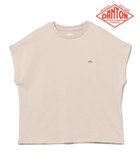 【ビームス ウイメン/BEAMS】の【WEB限定】DANTON / ドルマン スリーブ Tシャツ 大人の最旬トレンドファッション＆コーディネート founy(ファウニー) ファッション Fashion レディースファッション Fashion for Women トップス・カットソー Cut & Sew Tops シャツ・ブラウス・オフィスカジュアル Elegant Blouses & Button-Ups ロングTシャツ・Tシャツ Longline T-Shirts & Tees シンプル Simple, Minimal スリーブ Sleeve, Long Sleeve / Short Sleeve バランス Balance, Style Balance フランス France, French フレア Flare, Flared フレンチ French, French Style 半袖 Short Sleeve, Half Sleeve リラックス Relax, Relaxed Fit ワイド Wide, Wide Fit ワーク Workwear, Utility Style thumbnail GREIGE|ID: prp329100004986567 ipo3291000000037351583