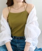 【ディスコート/Discoat】の【3サイズ展開】吸水速乾カップ付キャミソール 大人の最旬トレンドファッション＆コーディネート founy(ファウニー) ファッション Fashion レディースファッション Fashion for Women トップス・カットソー Cut & Sew Tops キャミソール&ノースリーブ Camisoles & Sleeveless Tops インナー Innerwear キャミソール Camisole, Spaghetti Strap Top 吸水 Absorbent, Quick-Dry スラックス Slacks, Dress Pants デニム Denim, Jeans Material ビンテージ Vintage, Retro Style フィット Fit, Slim Fit ブラジャー Bra, Lingerie おすすめ Recommended / Our Picks thumbnail カーキ|ID: prp329100004986570 ipo3291000000037351603