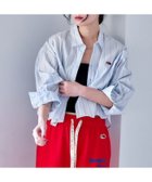 【フリークスストア/FREAK'S STORE】の別注 マルチカラー 長袖ショートシャツ/ストライプシャツ 大人の最旬トレンドファッション＆コーディネート founy(ファウニー) ファッション Fashion レディースファッション Fashion for Women トップス・カットソー Cut & Sew Tops シャツ・ブラウス・オフィスカジュアル Elegant Blouses & Button-Ups インナー Innerwear カラフル Colorful Design ギンガム Gingham, Gingham Fabric クロップド Cropped, Short Length コンパクト Compact, Small Size ショート Short, Short Length スウェット / スエット Sweatshirt, Sweatwear ストライプ Stripe, Striped Pattern スペシャル Special, Limited Edition タートルネック Turtleneck, High Neck チェック Check, Plaid, Tartan 長袖 Long Sleeve, Full Sleeve ベーシック Basic, Essential 別注 Limited Edition, Custom Order 羽織 Haori, Light Jacket ロング Long, Long-Length ワンポイント One Point, Statement Accent S/S・春夏 SS, Spring/Summer, Warm Season おすすめ Recommended / Our Picks 夏 Summer 2026年 2026 2026春夏・S/S Spring/Summer 2026 SS26 thumbnail ターコイズブルー|ID: prp329100004986571 ipo3291000000037351609