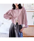 【フリークスストア/FREAK'S STORE】の別注 マルチカラー 長袖ショートシャツ/ストライプシャツ 大人の最旬トレンドファッション＆コーディネート founy(ファウニー) ファッション Fashion レディースファッション Fashion for Women トップス・カットソー Cut & Sew Tops シャツ・ブラウス・オフィスカジュアル Elegant Blouses & Button-Ups インナー Innerwear カラフル Colorful Design ギンガム Gingham, Gingham Fabric クロップド Cropped, Short Length コンパクト Compact, Small Size ショート Short, Short Length スウェット / スエット Sweatshirt, Sweatwear ストライプ Stripe, Striped Pattern スペシャル Special, Limited Edition タートルネック Turtleneck, High Neck チェック Check, Plaid, Tartan 長袖 Long Sleeve, Full Sleeve ベーシック Basic, Essential 別注 Limited Edition, Custom Order 羽織 Haori, Light Jacket ロング Long, Long-Length ワンポイント One Point, Statement Accent S/S・春夏 SS, Spring/Summer, Warm Season おすすめ Recommended / Our Picks 夏 Summer 2026年 2026 2026春夏・S/S Spring/Summer 2026 SS26 thumbnail パープル|ID: prp329100004986571 ipo3291000000037351610