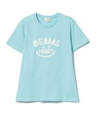 【ビームス ハート/BEAMS HEART】のスマイルロゴ Tシャツ(M~L) 26SS ウォッシャブル 定番 ロゴT 大人の最旬トレンドファッション＆コーディネート founy(ファウニー) ファッション Fashion レディースファッション Fashion for Women トップス・カットソー Cut & Sew Tops シャツ・ブラウス・オフィスカジュアル Elegant Blouses & Button-Ups ロングTシャツ・Tシャツ Longline T-Shirts & Tees 2026年 2026 2026春夏・S/S Spring/Summer 2026 SS26 おすすめ Recommended / Our Picks インナー Innerwear ウォッシャブル Machine Washable コンパクト Compact, Small Size シンプル Simple, Minimal ジャケット Jacket, Outerwear パーカー Hoodie, Parka 人気 Popular, Best Seller 定番 Standard, Basic Item thumbnail SAX|ID: prp329100004986574 ipo3291000000037351640