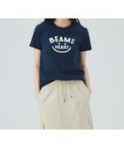 【ビームス ハート/BEAMS HEART】のスマイルロゴ Tシャツ(M~L) 26SS ウォッシャブル 定番 ロゴT 大人の最旬トレンドファッション＆コーディネート founy(ファウニー) ファッション Fashion レディースファッション Fashion for Women トップス・カットソー Cut & Sew Tops シャツ・ブラウス・オフィスカジュアル Elegant Blouses & Button-Ups ロングTシャツ・Tシャツ Longline T-Shirts & Tees 2026年 2026 2026春夏・S/S Spring/Summer 2026 SS26 おすすめ Recommended / Our Picks インナー Innerwear ウォッシャブル Machine Washable コンパクト Compact, Small Size シンプル Simple, Minimal ジャケット Jacket, Outerwear パーカー Hoodie, Parka 人気 Popular, Best Seller 定番 Standard, Basic Item thumbnail NAVY|ID: prp329100004986574 ipo3291000000037351641