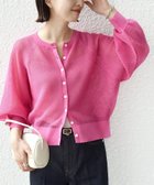 【シップス/SHIPS】の手洗い可能 16G カーディガン 大人の最旬トレンドファッション＆コーディネート founy(ファウニー) ファッション Fashion レディースファッション Fashion for Women トップス・カットソー Cut & Sew Tops カーディガン・羽織り Layered Style Cardigans カーディガン Cardigan, Knitwear コンパクト Compact, Small Size シアー Sheer, See-Through ツイスト Tweed, Tweed Fabric フォルム Silhouette, Form ポケット Pocket, Pocket Detail 半袖 Short Sleeve, Half Sleeve 夏 Summer 2026年 2026 2026春夏・S/S Spring/Summer 2026 SS26 thumbnail ピンク系|ID: prp329100004986576 ipo3291000000037351651