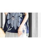 【アールピーエス/rps】の花柄プリントT 大人の最旬トレンドファッション＆コーディネート founy(ファウニー) ファッション Fashion レディースファッション Fashion for Women フラワー Flower, Floral プリント Print, Printed Pattern 再入荷 Restock / Back in Stock 夏 Summer thumbnail ネイビー|ID: prp329100004986581 ipo3291000000037351695