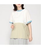 【クリフメイヤー/KRIFF MAYER】のウェットプロテクト異素材ミックスT 大人の最旬トレンドファッション＆コーディネート founy(ファウニー) ファッション Fashion レディースファッション Fashion for Women 吸水 Absorbent, Quick-Dry シンプル Simple, Minimal スタンダード Standard, Basic ベーシック Basic, Essential ミックス Mix, Mixed Style レース Lace, Lace Fabric 夏 Summer thumbnail MULTI-COL|ID: prp329100004986596 ipo3291000000037351787