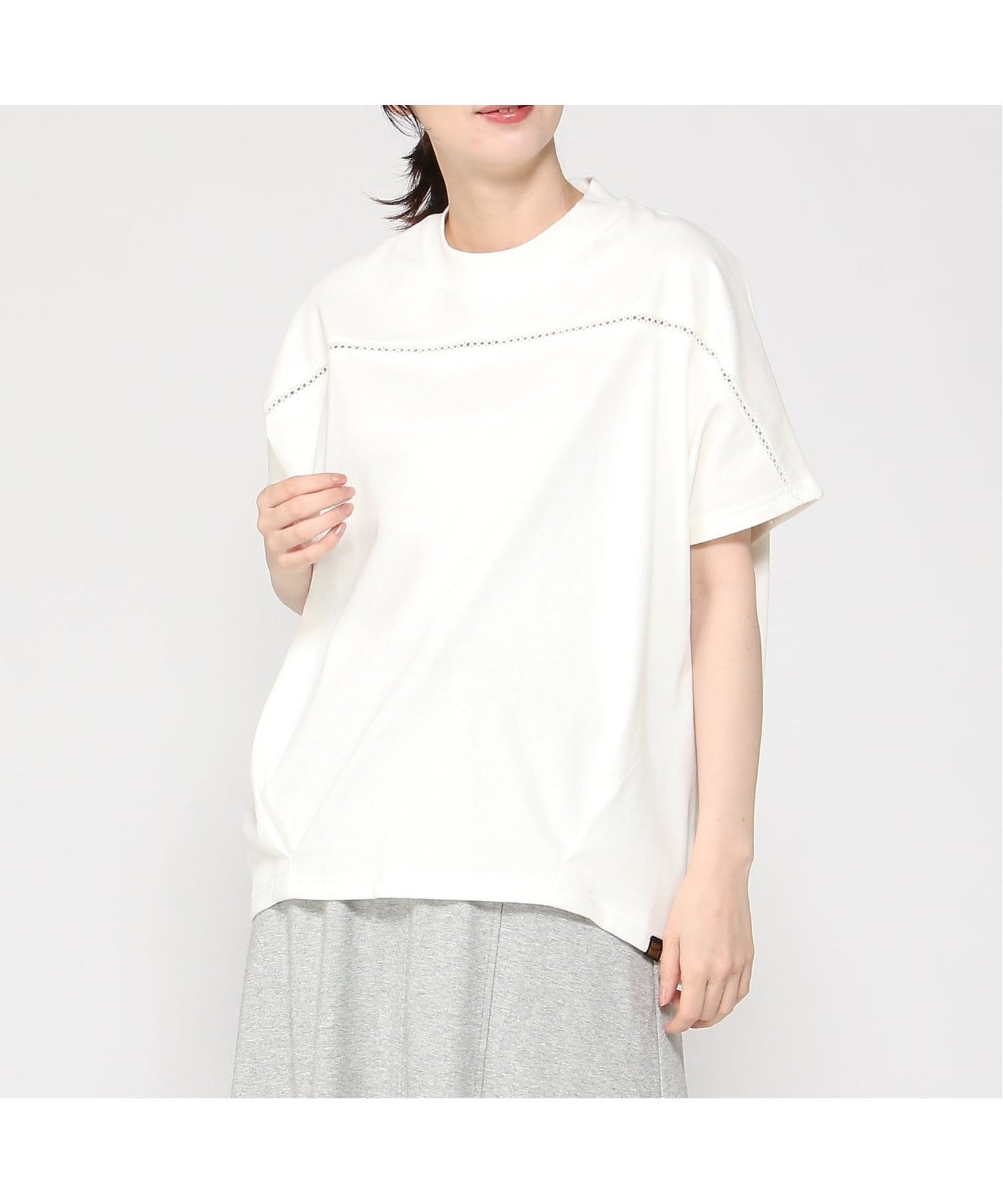 【クリフメイヤー/KRIFF MAYER】のウェットプロテクトレースコクーンT インテリア・キッズ・メンズ・レディースファッション・服の通販 founy(ファウニー) 　ファッション　Fashion　レディースファッション　Fashion for Women　OFF|ID: prp329100004986597 ipo3291000000037351794