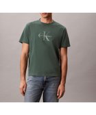 【カルバンクライン/Calvin Klein】の【公式ショップ】 カルバンクライン ショートスリーブ20SモノグラムTシャツ Calvin Klein Jeans 4RG832G 大人の最旬トレンドファッション＆コーディネート founy(ファウニー) ファッション Fashion レディースファッション Fashion for Women トップス・カットソー Cut & Sew Tops シャツ・ブラウス・オフィスカジュアル Elegant Blouses & Button-Ups ロングTシャツ・Tシャツ Longline T-Shirts & Tees ウォッシュ Washed Finish ショート Short, Short Length ジーンズ Jeans, Denim Pants スリーブ Sleeve, Long Sleeve / Short Sleeve フィット Fit, Slim Fit プリント Print, Printed Pattern レギュラー Regular, Standard Fit ヴィンテージ Vintage Style thumbnail モスグリーン_LH1|ID: prp329100004986599 ipo3291000000037351804