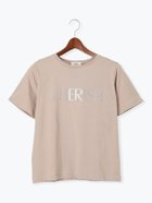 【テチチ/Te chichi】のラインストーン*刺繍Tシャツ 大人の最旬トレンドファッション＆コーディネート founy(ファウニー) ファッション Fashion レディースファッション Fashion for Women トップス・カットソー Cut & Sew Tops シャツ・ブラウス・オフィスカジュアル Elegant Blouses & Button-Ups ロングTシャツ・Tシャツ Longline T-Shirts & Tees シンプル Simple, Minimal ストーン Stone, Gem-Like ワンポイント One Point, Statement Accent thumbnail モカ|ID: prp329100004986602 ipo3291000000037351815