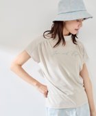 【ジュンアンドロペ/JUN&ROPE】の【UV】【接触冷感】強撚スムースギャザープルオーバー 大人の最旬トレンドファッション＆コーディネート founy(ファウニー) ファッション Fashion レディースファッション Fashion for Women トップス・カットソー Cut & Sew Tops カジュアルプルオーバー・ニットトップス Pullovers & Knit Tops / Casual Pullovers ギャザー Gathered, Ruffled ゴルフ Golf スリーブ Sleeve, Long Sleeve / Short Sleeve フレンチ French, French Style ポケット Pocket, Pocket Detail 人気 Popular, Best Seller 夏 Summer 軽量 Lightweight, Ultra Light thumbnail ベージュ(27)|ID: prp329100004986606 ipo3291000000037351839