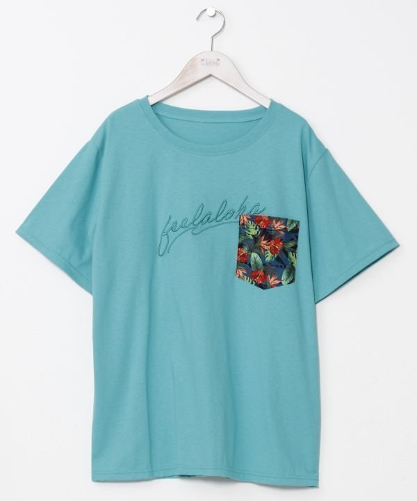 【アミナコレクション/Amina Collection】の【カヒコ】エケアホUVカットメンズTシャツ インテリア・キッズ・メンズ・レディースファッション・服の通販 founy(ファウニー) https://founy.com/ ファッション Fashion レディースファッション Fashion for Women トップス・カットソー Cut & Sew Tops シャツ・ブラウス・オフィスカジュアル Elegant Blouses & Button-Ups ロングTシャツ・Tシャツ Longline T-Shirts & Tees プリント Print, Printed Pattern ポケット Pocket, Pocket Detail メンズ Men's, Menswear 夏 Summer |ID: prp329100004986609 ipo3291000000037351849