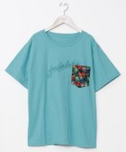 【アミナコレクション/Amina Collection】の【カヒコ】エケアホUVカットメンズTシャツ 大人の最旬トレンドファッション＆コーディネート founy(ファウニー) ファッション Fashion レディースファッション Fashion for Women トップス・カットソー Cut & Sew Tops シャツ・ブラウス・オフィスカジュアル Elegant Blouses & Button-Ups ロングTシャツ・Tシャツ Longline T-Shirts & Tees プリント Print, Printed Pattern ポケット Pocket, Pocket Detail メンズ Men's, Menswear 夏 Summer thumbnail ミント|ID: prp329100004986609 ipo3291000000037351850