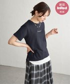 【イッカ/ikka】の【雑誌InRed6月号掲載】鹿の子裾レイヤードプルオーバー【接触冷感】 ネイビーブルー|ID: prp329100004986611 ipo3291000000037351864