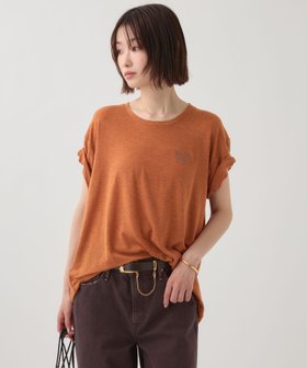 【バビロン/BABYLONE / KIDS】の【RUSSELL ATHLETIC】 別注 スラブロゴT 大人の最旬トレンドファッション＆コーディネート founy(ファウニー) ファッション Fashion キッズファッション Fashion for Kids アメリカン American Style コンパクト Compact, Small Size シンプル Simple, Minimal ストレッチ Stretch, Stretchy Fabric スポーツ Sports, Activewear とろみ Fluid, Flowy Fabric プリント Print, Printed Pattern 別注 Limited Edition, Custom Order ラッセル Raschel, Raschel Lace ラバー Rubber, Rubber Sole 再入荷 Restock / Back in Stock エレガント 上品 Elegant |ID:prp329100004986613