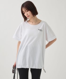 【バビロン/BABYLONE / KIDS】の【RUSSELL ATHLETIC】 別注 ドロストTEE 大人の最旬トレンドファッション＆コーディネート founy(ファウニー) ファッション Fashion キッズファッション Fashion for Kids アメリカン American Style 吸水 Absorbent, Quick-Dry 軽量 Lightweight, Ultra Light ショルダー Shoulder, Shoulder Strap シンプル Simple, Minimal スポーツ Sports, Activewear トレンド Trend, Trending Now ドロップ Drop Shoulder, Dropped Style バルーン Balloon, Balloon Silhouette プリント Print, Printed Pattern 別注 Limited Edition, Custom Order ラッセル Raschel, Raschel Lace ラバー Rubber, Rubber Sole リラックス Relax, Relaxed Fit ワイド Wide, Wide Fit 再入荷 Restock / Back in Stock 夏 Summer |ID:prp329100004986614