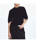 【プラージュ/Plage】のNEPLA. / ネプラ SLIT SLEEVE TEEシャツ 大人の最旬トレンドファッション＆コーディネート founy(ファウニー) ファッション Fashion レディースファッション Fashion for Women トップス・カットソー Cut & Sew Tops シャツ・ブラウス・オフィスカジュアル Elegant Blouses & Button-Ups カットソー Cut and Sewn Top クラシック Classic, Timeless Style スリーブ Sleeve, Long Sleeve / Short Sleeve ドレープ Drape, Draping Fabric 別注 Limited Edition, Custom Order モダン Modern, Contemporary エレガント 上品 Elegant thumbnail ブラック|ID: prp329100004986616 ipo3291000000037351880