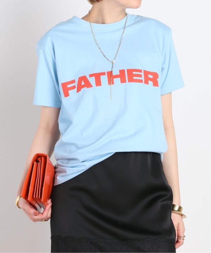 【エーピーストゥディオ/AP STUDIO】の【BETTTER/ベター】FATHER T-SHIRT インテリア・キッズ・メンズ・レディースファッション・服の通販 founy(ファウニー) https://founy.com/ ファッション Fashion レディースファッション Fashion for Women トップス・カットソー Cut & Sew Tops シャツ・ブラウス・オフィスカジュアル Elegant Blouses & Button-Ups ロングTシャツ・Tシャツ Longline T-Shirts & Tees コレクション Collection, Seasonal Line スマート Smart, Elegant デニム Denim, Jeans Material プリント Print, Printed Pattern ヴィンテージ Vintage Style |ID: prp329100004986621 ipo3291000000037351910