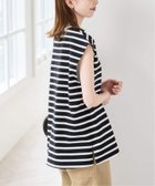 【ユーバイ スピック&スパン/U by Spick&Span】のサイドスリットノースリーブ 大人の最旬トレンドファッション＆コーディネート founy(ファウニー) ファッション Fashion レディースファッション Fashion for Women トップス・カットソー Cut & Sew Tops キャミソール&ノースリーブ Camisoles & Sleeveless Tops シンプル Simple, Minimal スタイリッシュ Stylish, Fashionable スリット Slit, Slit Detail バランス Balance, Style Balance ボトム Bottoms, Lower Wear エレガント 上品 Elegant 人気 Popular, Best Seller thumbnail ブラックベース|ID: prp329100004986626 ipo3291000000037351933