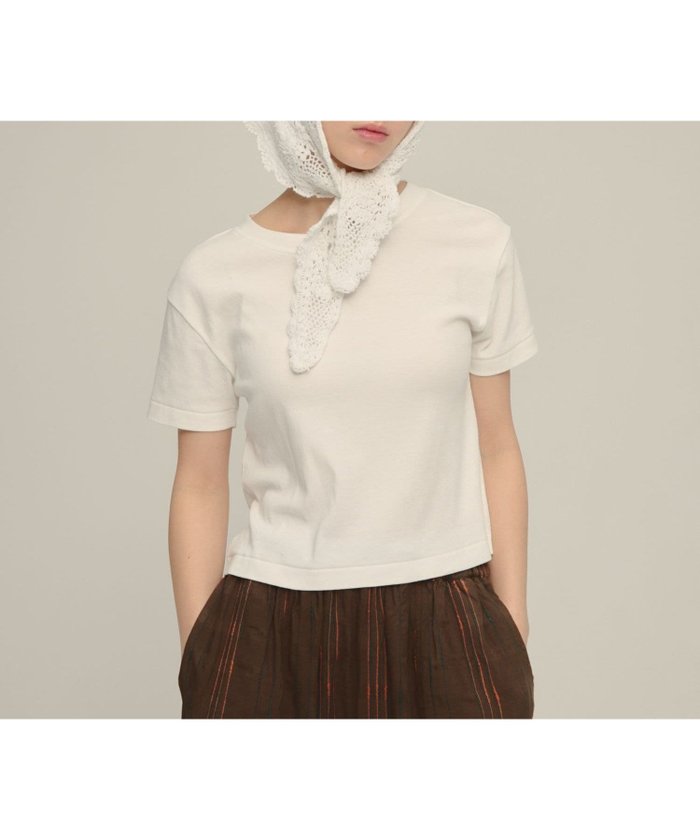【ジーナシス/JEANASiS】のCompact Sheer TEE SS インテリア・キッズ・メンズ・レディースファッション・服の通販 founy(ファウニー) https://founy.com/ ファッション Fashion レディースファッション Fashion for Women おすすめ Recommended / Our Picks インナー Innerwear キャミ Camisole, Cami Top コンパクト Compact, Small Size シアー Sheer, See-Through ジャケット Jacket, Outerwear タンク Tank Top, Sleeveless Top ボトム Bottoms, Lower Wear ワイド Wide, Wide Fit 半袖 Short Sleeve, Half Sleeve |ID: prp329100004986631 ipo3291000000037351957