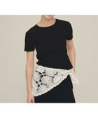 【ジーナシス/JEANASiS】のCompact Sheer TEE SS ブラック|ID: prp329100004986631 ipo3291000000037351959