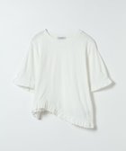 【ジーナシス/JEANASiS】のスラブフリルSS TEE 大人の最旬トレンドファッション＆コーディネート founy(ファウニー) ファッション Fashion レディースファッション Fashion for Women おすすめ Recommended / Our Picks タンク Tank Top, Sleeveless Top デニム Denim, Jeans Material ビスチェ Bustier, Corset Top フリル Frill, Ruffle ベスト Vest, Waistcoat ボトム Bottoms, Lower Wear ミリタリー Military, Army Style thumbnail ホワイト|ID: prp329100004986633 ipo3291000000037351966