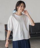 【ドロワット ロートレアモン/Droite Lautreamont】のマルチエフェクトライトスムースカットソー 大人の最旬トレンドファッション＆コーディネート founy(ファウニー) ファッション Fashion レディースファッション Fashion for Women トップス・カットソー Cut & Sew Tops カットソー・ベーシックTシャツ Cut-and-Sewn Tops / Stretch Tees & Basics 春 Spring カットソー Cut and Sewn Top コンパクト Compact, Small Size 吸水 Absorbent, Quick-Dry トレンド Trend, Trending Now フェミニン Feminine, Girly ボトム Bottoms, Lower Wear 半袖 Short Sleeve, Half Sleeve S/S・春夏 SS, Spring/Summer, Warm Season おすすめ Recommended / Our Picks 夏 Summer 2026年 2026 2026春夏・S/S Spring/Summer 2026 SS26 thumbnail オフホワイト|ID: prp329100004986636 ipo3291000000037351984