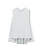 【デミルクス ビームス/Demi-Luxe BEAMS】のコットン バックフレア ノースリーブ プルオーバー 大人の最旬トレンドファッション＆コーディネート founy(ファウニー) ファッション Fashion レディースファッション Fashion for Women トップス・カットソー Cut & Sew Tops キャミソール&ノースリーブ Camisoles & Sleeveless Tops カジュアルプルオーバー・ニットトップス Pullovers & Knit Tops / Casual Pullovers バッグ Bags カットソー Cut and Sewn Top シンプル Simple, Minimal ノースリーブ Sleeveless, No-Sleeve フレア Flare, Flared リラックス Relax, Relaxed Fit ワイド Wide, Wide Fit 夏 Summer エレガント 上品 Elegant thumbnail LIGHT BLUE|ID: prp329100004986643 ipo3291000000037352013