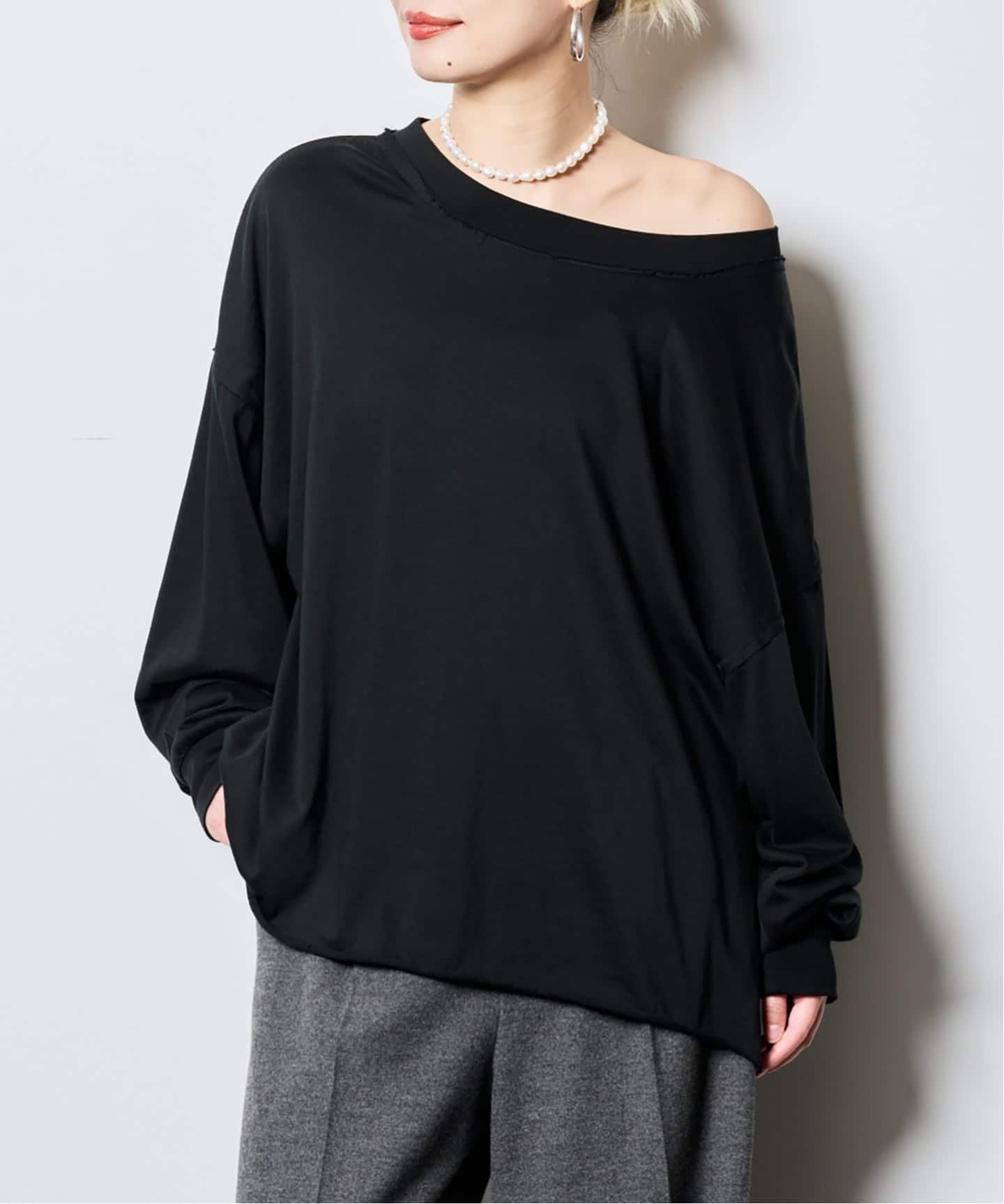 【シティーショップ/CITYSHOP】の《追加》HIGH GAUGH URAKE PULLOVER カットソー 大人の最旬トレンドファッション＆コーディネート founy(ファウニー) 　ファッション　Fashion　レディースファッション　Fashion for Women　トップス・カットソー　Cut & Sew Tops　カジュアルプルオーバー・ニットトップス　Pullovers & Knit Tops / Casual Pullovers　カットソー・ベーシックTシャツ　Cut-and-Sewn Tops / Stretch Tees & Basics　2026年　2026　2026春夏・S/S　Spring/Summer 2026 SS26　カットソー　Cut and Sewn Top　人気　Popular, Best Seller　吸水　Absorbent, Quick-Dry　夏　Summer　秋　Autumn　 other-1|ID: prp329100004986645 ipo3291000000037352041
