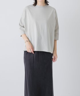 【かぐれ/kagure / URBAN RESEARCH】のワイド6分袖プルオーバー 大人の最旬トレンドファッション＆コーディネート founy(ファウニー) ファッション Fashion レディースファッション Fashion for Women トップス・カットソー Cut & Sew Tops カジュアルプルオーバー・ニットトップス Pullovers & Knit Tops / Casual Pullovers コンパクト Compact, Small Size ドレープ Drape, Draping Fabric ワイド Wide, Wide Fit S/S・春夏 SS, Spring/Summer, Warm Season 夏 Summer エレガント 上品 Elegant 2026年 2026 2026春夏・S/S Spring/Summer 2026 SS26 |ID:prp329100004986650