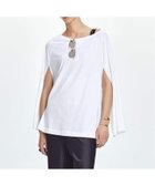 【プラージュ/Plage】のPoncho TEEシャツ 大人の最旬トレンドファッション＆コーディネート founy(ファウニー) ファッション Fashion レディースファッション Fashion for Women トップス・カットソー Cut & Sew Tops シャツ・ブラウス・オフィスカジュアル Elegant Blouses & Button-Ups エレガント 上品 Elegant フォルム Silhouette, Form ポンチョ Poncho, Cape Style thumbnail ホワイト|ID: prp329100004986653 ipo3291000000037352069
