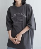 【ヴァンス エクスチェンジ/VENCE EXCHANGE】のFORTWAYNE ピグメントT 大人の最旬トレンドファッション＆コーディネート founy(ファウニー) ファッション Fashion レディースファッション Fashion for Women エレガント 上品 Elegant thumbnail チャコール|ID: prp329100004986658 ipo3291000000037352091