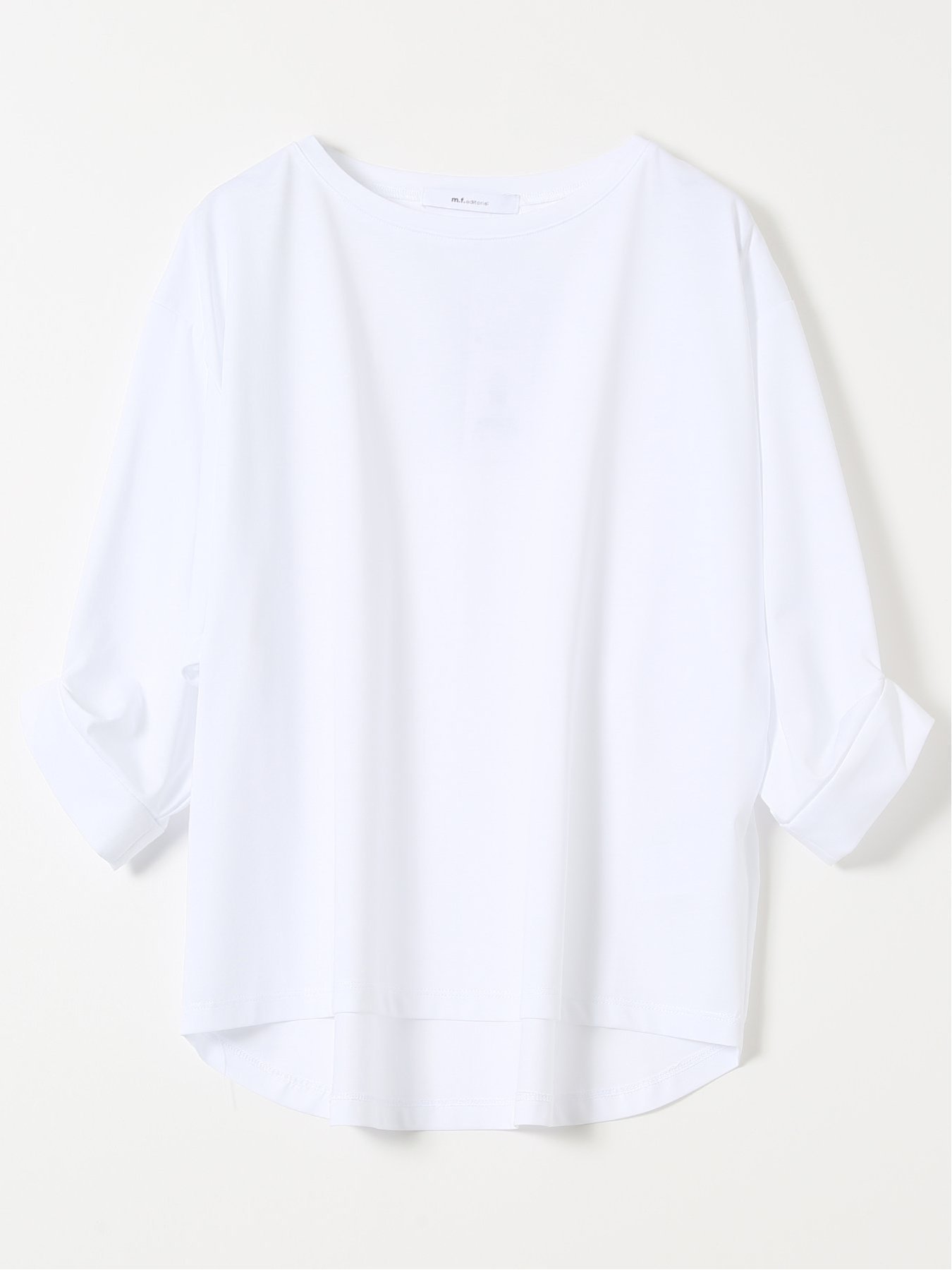 【タカキュー/TAKA-Q】の接触冷感 袖タック クルーネック プルオーバー 大人の最旬トレンドファッション＆コーディネート founy(ファウニー) 　ファッション　Fashion　レディースファッション　Fashion for Women　トップス・カットソー　Cut & Sew Tops　カジュアルプルオーバー・ニットトップス　Pullovers & Knit Tops / Casual Pullovers　オレンジ　Orange　ストレート　Straight, Straight Cut　スマート　Smart, Elegant　デニム　Denim, Jeans Material　フィット　Fit, Slim Fit　フレアースカート　Flared Skirt, A-Line Skirt　ベーシック　Basic, Essential　半袖　Short Sleeve, Half Sleeve　夏　Summer　エレガント 上品　Elegant　ビジネス 仕事 通勤　Business / Work / Commuting　 other-1|ID: prp329100004986663 ipo3291000000037352492