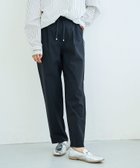 【コーエン/COEN】の【定番/新サイズ登場】イージービューティーテーパードパンツ(WEB限定サイズあり) 大人の最旬トレンドファッション＆コーディネート founy(ファウニー) ファッション Fashion レディースファッション Fashion for Women パンツ Pants & Trousers 春 Spring 洗える Machine Washable くるぶし Ankle-Length ギャザー Gathered, Ruffled ストレッチ Stretch, Stretchy Fabric セットアップ Set-Up, Coordinated Outfit トレーナー Sweatshirt, Trainer ドローコード Drawcord, Drawstring Cord 定番 Standard, Basic Item バランス Balance, Style Balance フィット Fit, Slim Fit フラット Flat, Flat Shoes ポケット Pocket, Pocket Detail S/S・春夏 SS, Spring/Summer, Warm Season おすすめ Recommended / Our Picks 夏 Summer エレガント 上品 Elegant 2026年 2026 2026春夏・S/S Spring/Summer 2026 SS26 thumbnail BLACK|ID: prp329100004986677 ipo3291000000037352923