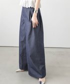 【ラジュール/Lajour】の【日本製】ワイドツイルパンツ 大人の最旬トレンドファッション＆コーディネート founy(ファウニー) ファッション Fashion レディースファッション Fashion for Women パンツ Pants & Trousers ショート Short, Short Length センター Center, Center Line ツイル Twist, Twisted Detail トレンド Trend, Trending Now ポケット Pocket, Pocket Detail リラックス Relax, Relaxed Fit ロング Long, Long-Length ワイド Wide, Wide Fit おすすめ Recommended / Our Picks 日本製 Made In Japan エレガント 上品 Elegant thumbnail デニムブルー|ID: prp329100004986683 ipo3291000000037352962