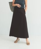 【デミルクス ビームス/Demi-Luxe BEAMS】のシンプル リネン スカート .M 大人の最旬トレンドファッション＆コーディネート founy(ファウニー) ファッション Fashion レディースファッション Fashion for Women スカート Skirts カットソー Cut and Sewn Top シンプル Simple, Minimal 定番 Standard, Basic Item フィット Fit, Slim Fit フランス France, French ポケット Pocket, Pocket Detail リネン Linen, Linen Fabric エレガント 上品 Elegant thumbnail BITTER_BROWN|ID: prp329100004986689 ipo3291000000037352997