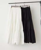 【アンドフォーエバー/RMAF】のピンタックティアードスカート 大人の最旬トレンドファッション＆コーディネート founy(ファウニー) ファッション Fashion レディースファッション Fashion for Women スカート Skirts ティアードスカート Tiered Skirts ジャケット Jacket, Outerwear スキッパー Skipper, Open Collar スマート Smart, Elegant ティアードスカート Tiered Skirt, Flounced Skirt 再入荷 Restock / Back in Stock おすすめ Recommended / Our Picks thumbnail オフホワイト|ID: prp329100004986692 ipo3291000000037353008