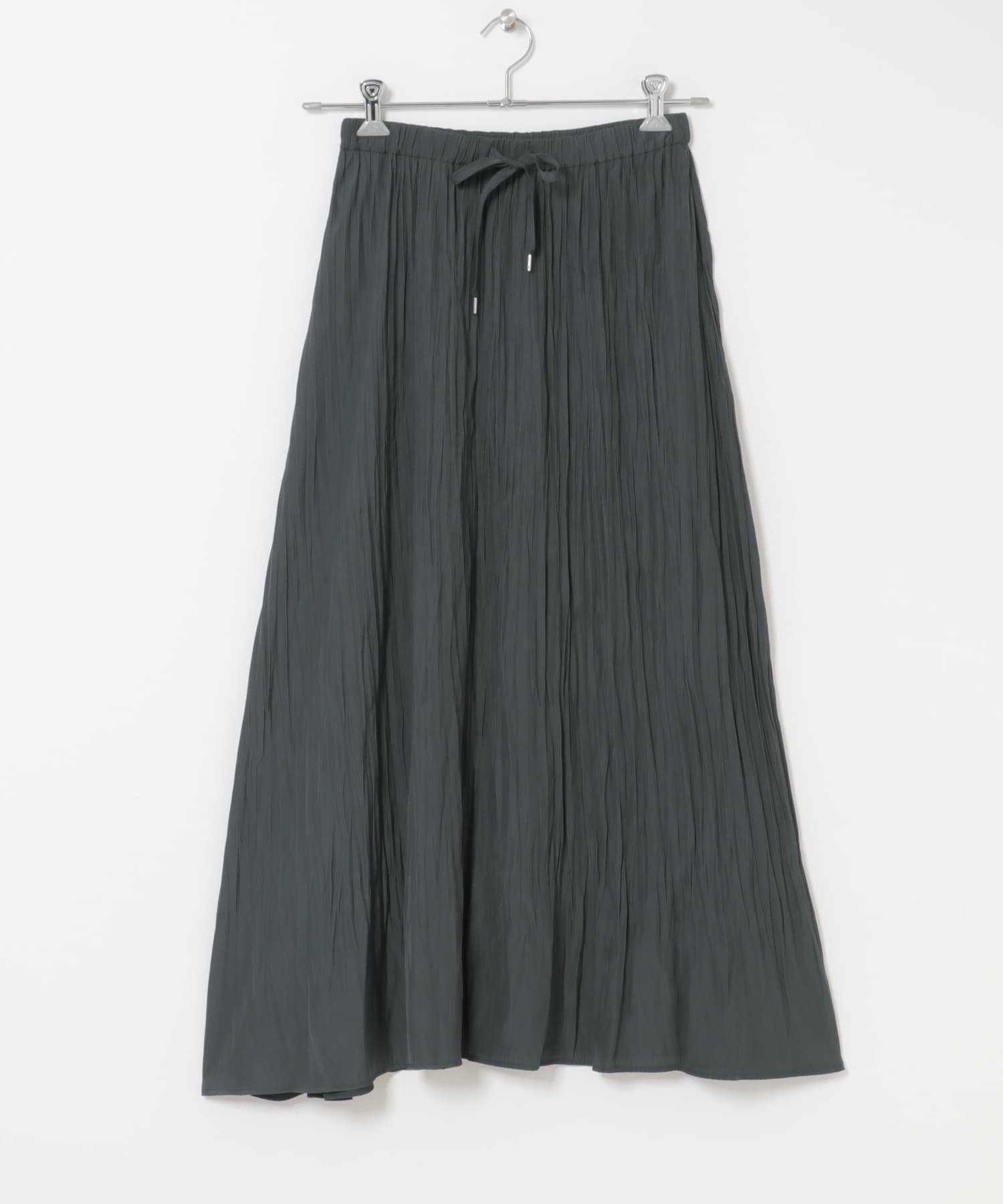 【アイテムズアーバンリサーチ/ITEMS URBAN RESEARCH】のカッセンスカート インテリア・キッズ・メンズ・レディースファッション・服の通販 founy(ファウニー) 　ファッション　Fashion　レディースファッション　Fashion for Women　スカート　Skirts　2026年　2026　2026春夏・S/S　Spring/Summer 2026 SS26　プリーツ　Pleats, Pleated　ベーシック　Basic, Essential　リラックス　Relax, Relaxed Fit　エレガント 上品　Elegant　夏　Summer　S/S・春夏　SS, Spring/Summer, Warm Season　チャコールグレー|ID: prp329100004986704 ipo3291000000037353052