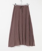 【アイテムズアーバンリサーチ/ITEMS URBAN RESEARCH】のカッセンスカート 大人の最旬トレンドファッション＆コーディネート founy(ファウニー) ファッション Fashion レディースファッション Fashion for Women スカート Skirts 2026年 2026 2026春夏・S/S Spring/Summer 2026 SS26 プリーツ Pleats, Pleated ベーシック Basic, Essential リラックス Relax, Relaxed Fit エレガント 上品 Elegant 夏 Summer S/S・春夏 SS, Spring/Summer, Warm Season thumbnail ブラウン系その他|ID: prp329100004986704 ipo3291000000037353054