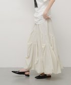 【センスオブプレイス/SENSE OF PLACE by URBAN RESEARCH】のデザインタックバルーンスカート 大人の最旬トレンドファッション&コーディネート founy(ファウニー) ファッション Fashion レディースファッション Fashion for Women スカート Skirts シンプル Simple, Minimal タンク Tank Top, Sleeveless Top バランス Balance, Style Balance フォルム Silhouette, Form フレア Flare, Flared ランダム Random, Irregular ルーズ Loose, Oversized S/S・春夏 SS, Spring/Summer, Warm Season 夏 Summer 2026年 2026 2026春夏・S/S Spring/Summer 2026 SS26 thumbnail アイボリー|ID: prp329100004986709 ipo3291000000037353068