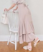 【マジェスティック レゴン/MAJESTIC LEGON】のキラキラレースアップマーメイドスカート 大人の最旬トレンドファッション＆コーディネート founy(ファウニー) ファッション Fashion レディースファッション Fashion for Women スカート Skirts ダウン Down, Puffer マーメイド Mermaid, Fishtail Silhouette 再入荷 Restock / Back in Stock おすすめ Recommended / Our Picks エレガント 上品 Elegant thumbnail ピンクベージュ|ID: prp329100004986712 ipo3291000000037353078