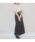 【マジェスティック レゴン/MAJESTIC LEGON】のキラキラレースアップマーメイドスカート 大人の最旬トレンドファッション＆コーディネート founy(ファウニー) ファッション Fashion レディースファッション Fashion for Women スカート Skirts ダウン Down, Puffer マーメイド Mermaid, Fishtail Silhouette 再入荷 Restock / Back in Stock おすすめ Recommended / Our Picks エレガント 上品 Elegant thumbnail ブラック|ID: prp329100004986712 ipo3291000000037353081