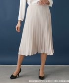 【レリアンプラスハウス/Leilian PLUS HOUSE】の【セレモニー】ミモレ丈プリーツスカート 大人の最旬トレンドファッション＆コーディネート founy(ファウニー) ファッション Fashion レディースファッション Fashion for Women スカート Skirts プリーツスカート / 上品フェミニンスタイル Pleated Skirts ウォッシャブル Machine Washable エアリー Airy Texture エレガント 上品 Elegant ジョーゼット Georgette, Semi-Sheer Fabric セレモニー Ceremony フィット Fit, Slim Fit プリーツ Pleats, Pleated ポケット Pocket, Pocket Detail 夏 Summer thumbnail ベージュ|ID: prp329100004986714 ipo3291000000037353087