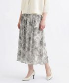 【スキャパ/SCAPA】のフラワーヨウリュウスカート 大人の最旬トレンドファッション&コーディネート founy(ファウニー) ファッション Fashion レディースファッション Fashion for Women スカート Skirts おすすめ Recommended / Our Picks グラデーション Gradient, Ombre セットアップ Set-Up, Coordinated Outfit フラワー Flower, Floral プリント Print, Printed Pattern thumbnail グレー|ID: prp329100004986726 ipo3291000000037353214