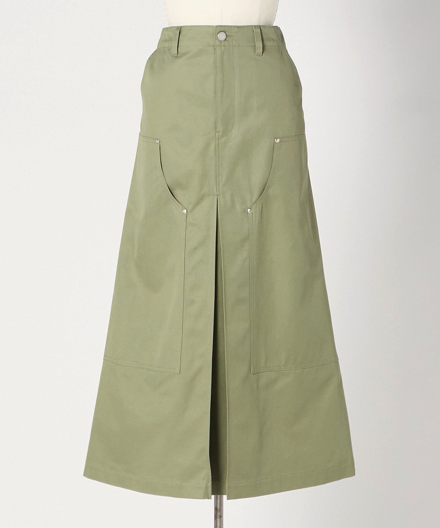 【ドゥロワー/DRAWER】のM.SUMMER ツイルボックススカート インテリア・キッズ・メンズ・レディースファッション・服の通販 founy(ファウニー) 　ファッション　Fashion　レディースファッション　Fashion for Women　スカート　Skirts　シルク　Silk, 100% Silk　バランス　Balance, Style Balance　パッチ　Patch, Appliqué　フレア　Flare, Flared　ポケット　Pocket, Pocket Detail　エレガント 上品　Elegant　夏　Summer　OLIVE|ID: prp329100004986732 ipo3291000000037353232