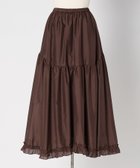 【ドゥロワー/DRAWER】のM.SUMMER シルクティアードスカート 大人の最旬トレンドファッション＆コーディネート founy(ファウニー) ファッション Fashion レディースファッション Fashion for Women スカート Skirts ティアードスカート Tiered Skirts シアー Sheer, See-Through シルク Silk, 100% Silk シンプル Simple, Minimal ティアードスカート Tiered Skirt, Flounced Skirt フォルム Silhouette, Form フラット Flat, Flat Shoes フリル Frill, Ruffle エレガント 上品 Elegant 夏 Summer thumbnail DK.BROWN|ID: prp329100004986733 ipo3291000000037353234