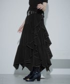 【ページボーイ/PAGEBOY】のジグフリティアードスカート 大人の最旬トレンドファッション＆コーディネート founy(ファウニー) ファッション Fashion レディースファッション Fashion for Women スカート Skirts ティアードスカート Tiered Skirts フリル Frill, Ruffle フレア Flare, Flared ランダム Random, Irregular リラックス Relax, Relaxed Fit 冬 Winter / This Winter thumbnail ブラック09|ID: prp329100004986742 ipo3291000000037353262