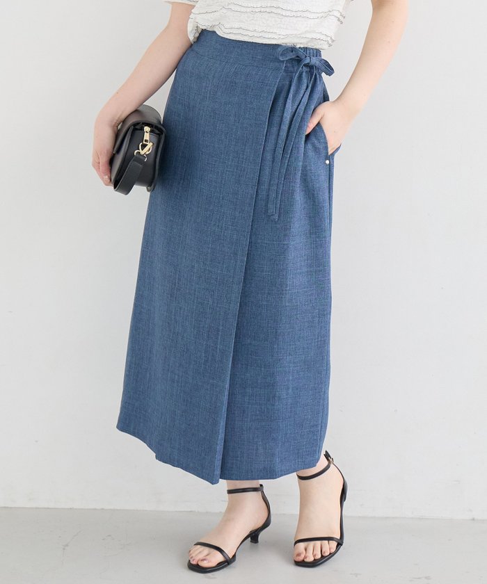 【ルクールブラン/le.coeur blanc】のラップライクスカート インテリア・キッズ・メンズ・レディースファッション・服の通販 founy(ファウニー) https://founy.com/ ファッション Fashion レディースファッション Fashion for Women スカート Skirts コンパクト Compact, Small Size ショート Short, Short Length シンプル Simple, Minimal タイトスカート Pencil Skirt, Tight Skirt バランス Balance, Style Balance ラップ Wrap, Wrap Design リボン Ribbon, Bow リラックス Relax, Relaxed Fit |ID: prp329100004986751 ipo3291000000037353307